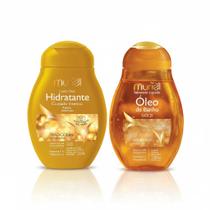 Kit Muriel Sabonete Óleo de banho 230ml + Loção Deo Hidratante Cuidado Intenso 200ml