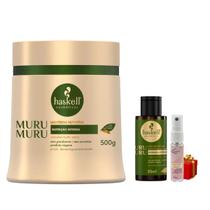 Kit MuruMuru 1 Máscara 500ml 1 Seiva 35ml + Presente Lourre 15ml
