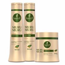 Kit Murumuru 500gr Haskell (3 itens) Nutrição para cabelos ressecados