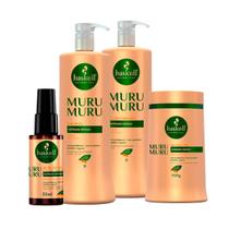 Kit Murumuru Haskell Shampoo, Condicionador E Máscara 900g/1l + Néctar Murumuru