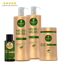 Kit Murumuru Haskell Shampoo, Condicionador E Máscara 900g/l + Seiva Nutritiva Kit Murumuru Haskell Shampoo, Condicionador E Máscara 900g/l + Seiva Nutritiva