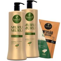 Kit Murumuru Shampoo Condicionador 1L Haskell
