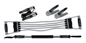 Kit Musculação Fitness Tonificação Muscular 5 Peças Mor