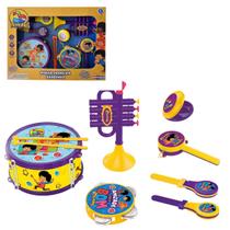 Kit Musical Minha Primeira Bandinha 3 Palavrinhas Yestoys Kit Musical Minha Primeira Bandinha 3 Palavrinhas Yestoys