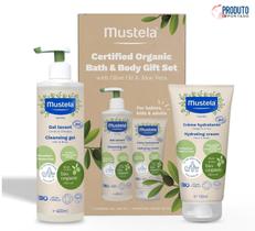 KIT Mustela Bio 3 Cuidados Essenciais Hidrate, Limpe e Proteja com Ingredientes Naturais