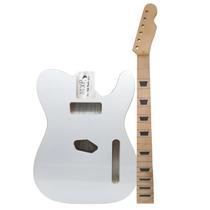 Kit MXP braço MAPLE e corpo guitarra TL ASH Branca Kit MXP braço MAPLE e corpo guitarra TL ASH Branca