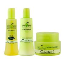 Kit N.P.P.E Chihtsai Olive Nutrição - Shampoo e Condicionador e Leave-in 80 ml Kit N.P.P.E Chihtsai Olive Nutrição - Shampoo e Condicionador e Leave-in 80 ml
