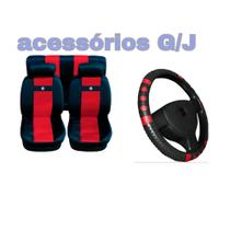 kit n5 capa p banco nylon vermelho+acessórios polo kit n5 capa p banco nylon vermelho+acessórios polo