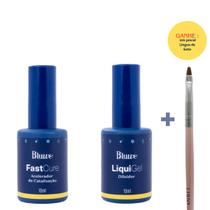 Kit nail combinadinho catalisador bluwe