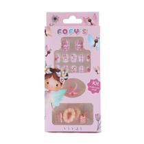 Kit Nails com Anel Fofys Vivai ref 5065 Kit Nails com Anel Fofys Vivai ref 5065