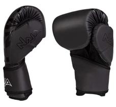 Kit Naja Luva Boxe+Bandagem+Protetor Bucal-Preto-Tam 12 Oz