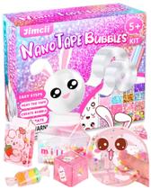 Kit Nano Tape Bubble Jimcii para crianças com tutoriais passo a passo