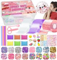 Kit Nano Tape Bubble Jimcii Pink para crianças com Squishy Maker