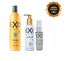 Kit Nanotron 500ml, Shine N Bright e Leave-on Exoplastia