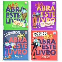 Kit Não Abra Este Livro + Definitivamente Não Abra Este Livro + Não Abra Este Livro Nunca + Não Abra Este Livro...Sério Kit Não Abra Este Livro + Definitivamente Não Abra Este Livro + Não Abra Este Livro Nunca + Não Abra Este Livro...Sério