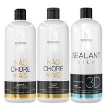 Kit Não Chore Passo 1 e 2 1l Selagem Sealant Silk 3D 1l
