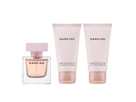 Kit narciso rodriguez all of me for her 90 ml + travel size 10ml + loção corporal perfumada 50ml