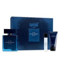 Kit narciso rodriguez bleu noir eau de parfum for him 100ml + edp 10ml + shower gel 50ml