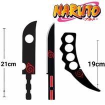 Kit Naruto 3 brinquedo mdf Assuma Zabuza Sasuke Espada Brinquedo Mdf