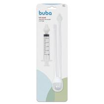 Kit Nasal para Bebês Aspirador De Sucção E Seringa 10ml Buba Kit Nasal para Bebês Aspirador De Sucção E Seringa 10ml Buba