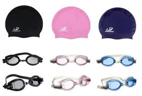 Kit Natação Óculos Votex 1.0 UV e Touca Silicone Hammerhead Kit Natação Óculos Votex 1.0 UV e Touca Silicone Hammerhead