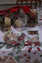 Kit Natal 16peças 8 Guardanapos 8 Porta Talher Cozinha Mesa Posta Decoração Natalina Ceia, Jantar Kit Natal 16peças 8 Guardanapos 8 Porta Talher Cozinha Mesa Posta Decoração Natalina Ceia, Jantar