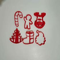 Kit Natal Mágico: Cortadores de Biscoito Rena, Papai Noel e Mais Crie Lembranças Inesquecíveis! Kit Natal Mágico: Cortadores de Biscoito Rena, Papai Noel e Mais Crie Lembranças Inesquecíveis!