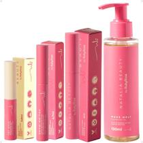 Kit Natalia Beauty by Ruby Rose: Sérum Two Much, Cera Brow On Top, Gel Brow Boss e Cleansing Oil Kit Natalia Beauty by Ruby Rose: Sérum Two Much, Cera Brow On Top, Gel Brow Boss e Cleansing Oil