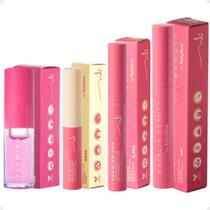 Kit Natalia Beauty by Ruby Rose: Sérum Two Much, Cera Brow On Top, Gel Brow Boss e Lip Oil Kit Natalia Beauty by Ruby Rose: Sérum Two Much, Cera Brow On Top, Gel Brow Boss e Lip Oil