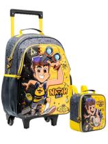 Kit Natan Ai Mochila De Rodas + Lancheira Youtuber