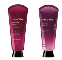 Kit Nativa Spa Ameixa Negra Sab. Liquido 200ml+ Hidratante Corporal 200ml