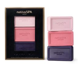 Kit Nativa Spa Collection: 3 Sabonetes em Barra para Pele Macia e Perfumada Kit Nativa Spa Collection: 3 Sabonetes em Barra para Pele Macia e Perfumada