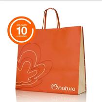 Kit Natura 10 Uni. de Sacola para presente Tam.M cod 22