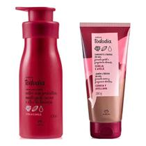 Kit Natura Cereja e Avelã Sabonete Liquido+Hidratante