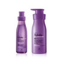 Kit Natura Creme Sorbet Desodorante Nutritivo para o Corpo e Body Splash Amora e Flor de Pêssego