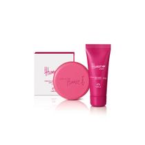 Kit Natura Humor Próprio Sabonete em Barra Puro Vegetal Cremoso 90g + Creme Hidratante para Mãos 40g