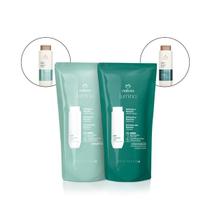 Kit Natura Lumina Cabelos Crespos Sh.+Cond. de limpeza refil Kit Natura Lumina Cabelos Crespos Sh.+Cond. de limpeza refil