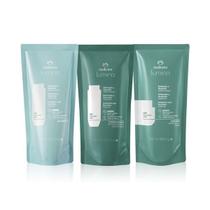 Kit Natura Lumina Cabelos Crespos Sh. + Cond.+ máscara refil Kit Natura Lumina Cabelos Crespos Sh. + Cond.+ máscara refil