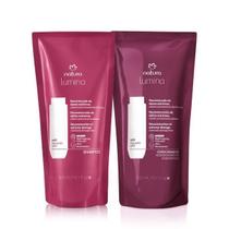 Kit Natura Lumina Reconstrução Danos Extr. Sh.+ Cond. refil Kit Natura Lumina Reconstrução Danos Extr. Sh.+ Cond. refil
