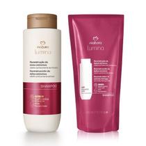 Kit Natura Lumina Reconstrução Danos Extremos Sh.+ refil Kit Natura Lumina Reconstrução Danos Extremos Sh.+ refil