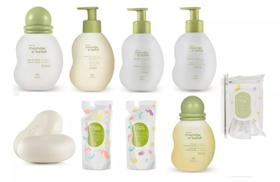 Kit Natura Mamãe Bebe Primeiro Cuidado Com O Bebe