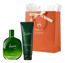 Kit Natura Paz e Humor Deo Colônia 75ml + Desodorante Hidratante Corporal Perfumado