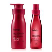 Kit Natura Tododia Cereja e Avelã - Hidratante 400ml + Body Splah 200ml