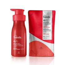 Kit natura tododia creme para o corpo morando e baunilha dourado Kit natura tododia creme para o corpo morando e baunilha dourado