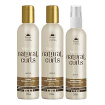 Kit Natural Curls 1 Higienizador 1 Condicionador 1 Vinagre Acidificante 240ml Keracare Avlon Kit Natural Curls 1 Higienizador 1 Condicionador 1 Vinagre Acidificante 240ml Keracare Avlon