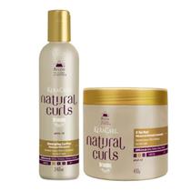 Kit Natural Curls Detangling 1 Shampoo 240ml 1 Máscara 450g Keracare Avlon Kit Natural Curls Detangling 1 Shampoo 240ml 1 Máscara 450g Keracare Avlon