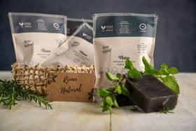 Kit Natural e Vegano Roma Natural: 3 Sabonetes Argila Negra