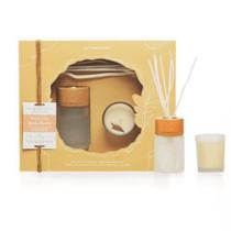 Kit Natural Vela 50g Difusor 70ml Vanilla Bourbon Acquaaroma