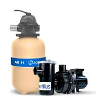 Kit Nautilus 1/4 110V/220V Aquex 11 Para Piscina Até 21 Mil Litros Kit Nautilus 1/4 110V/220V Aquex 11 Para Piscina Até 21 Mil Litros