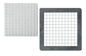 Kit Navalha Macho Fêmea 8mm P/ Cortador Legumes Grande